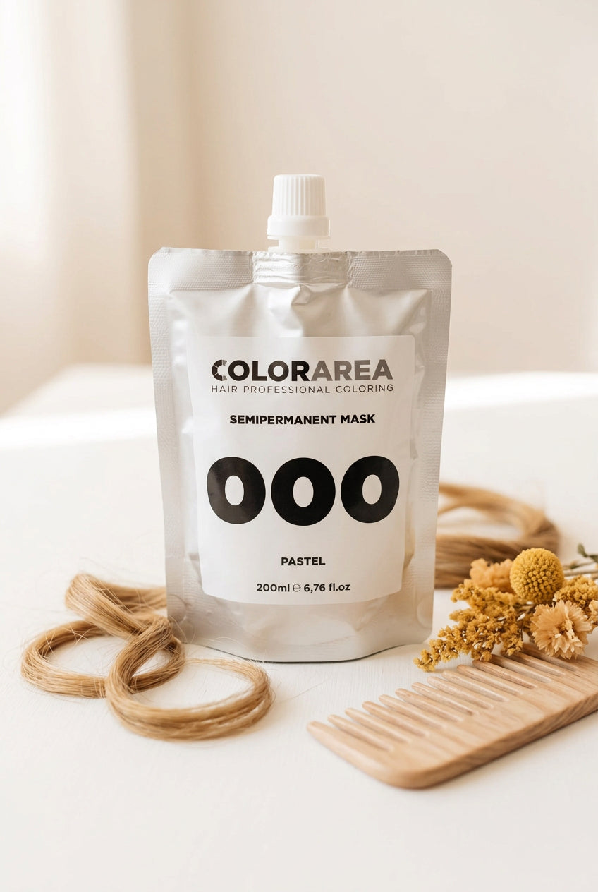 Colorarea semipermanent mask pastel 000