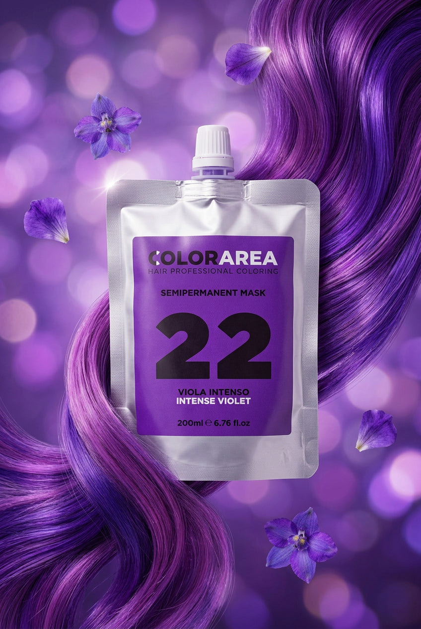 Color area semi permanent mask 22