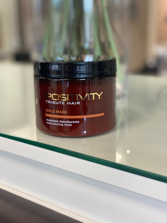 Positivity Gold Mask